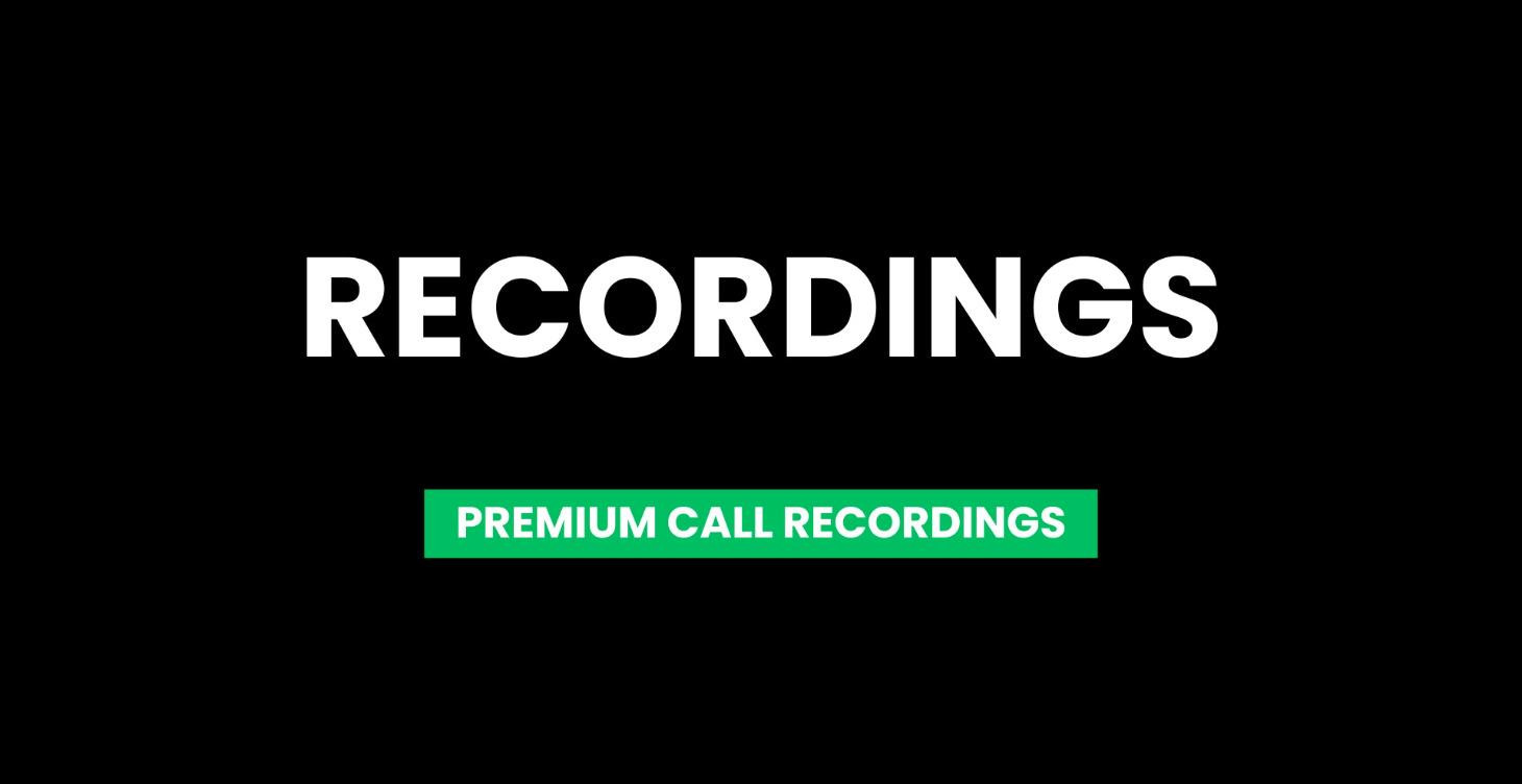 OPS Training Call Recordings