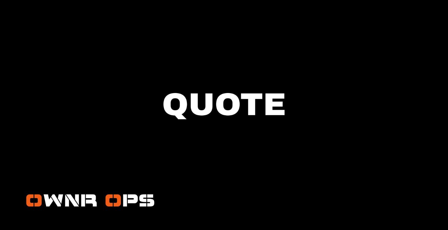 Profitable Estimating