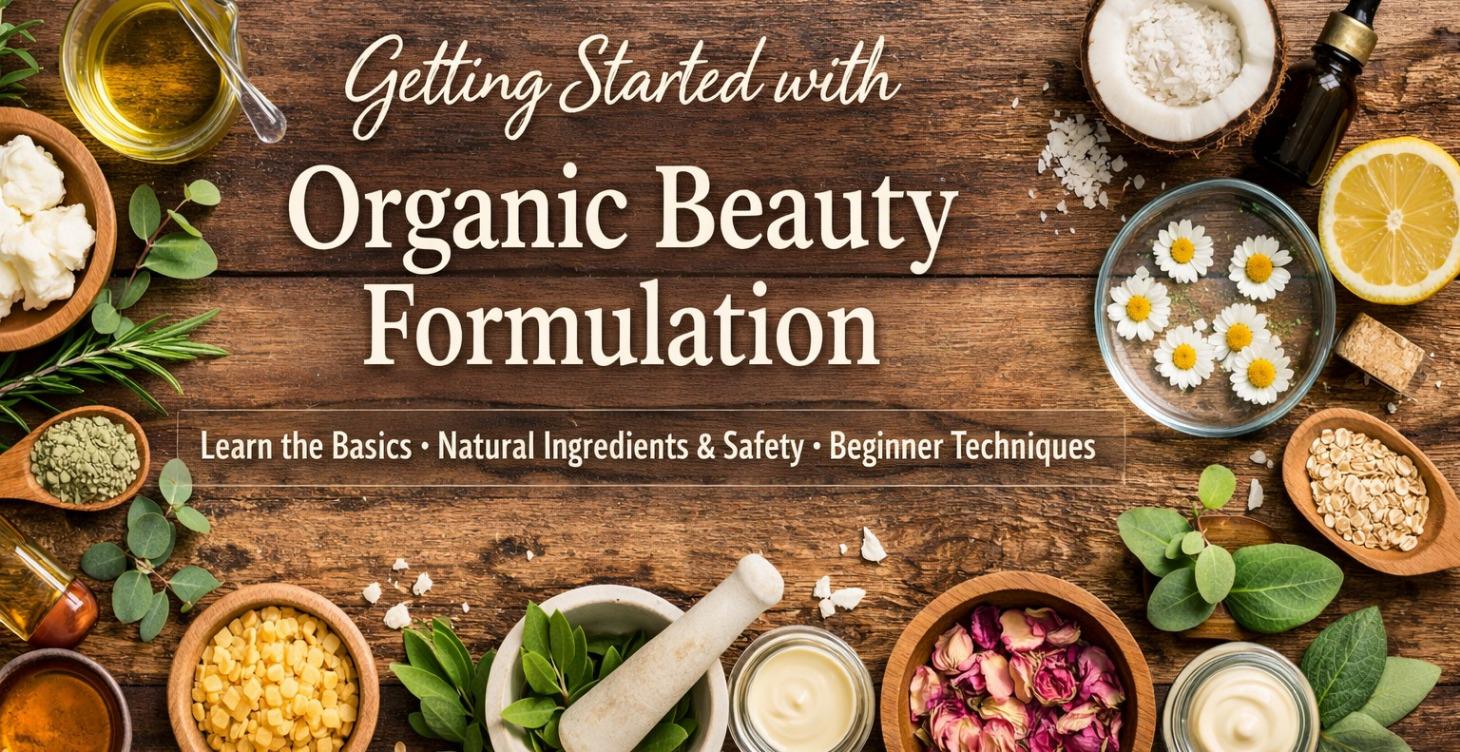 Getting Started with Organic Beauty Formulation