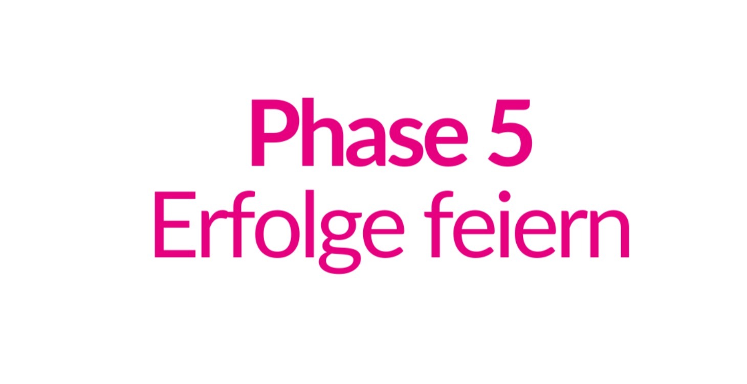 Phase 5: Erfolge feiern