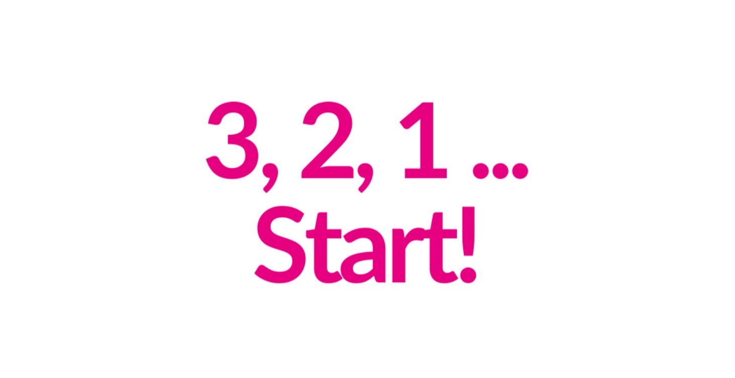 3,2,1 - Start