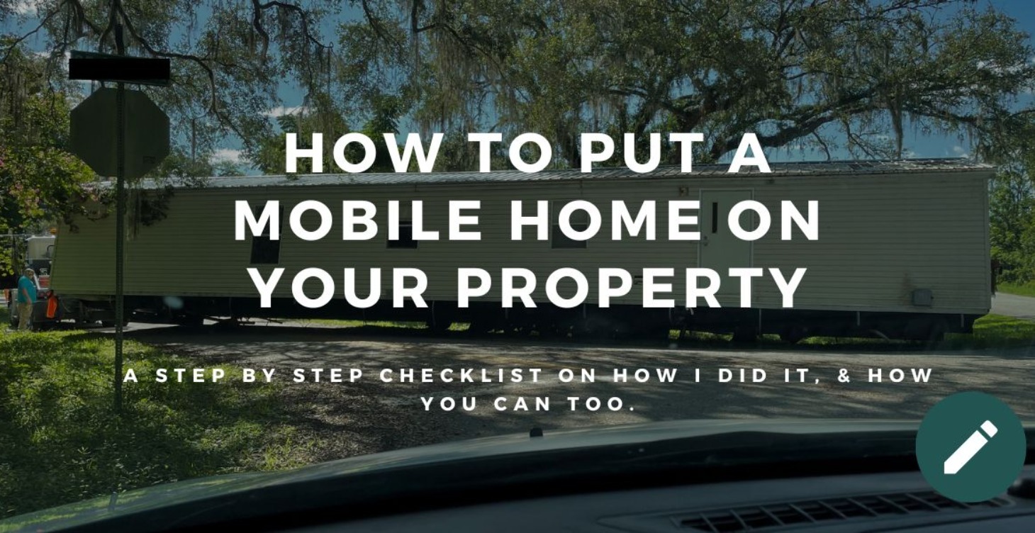 How to Put a Mobile Home on Your Property