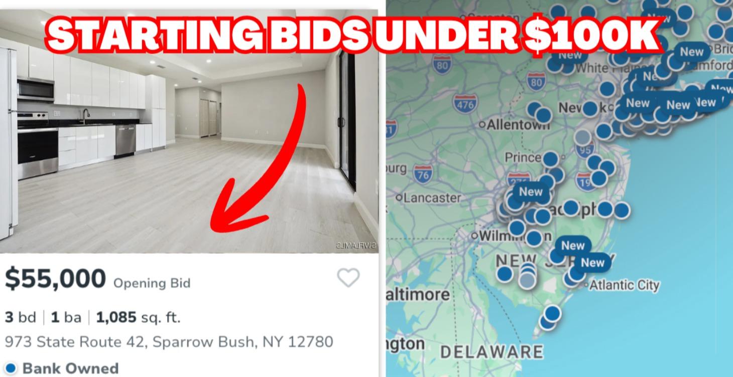 Expensive Markets Have Auction Deals Under $100k?