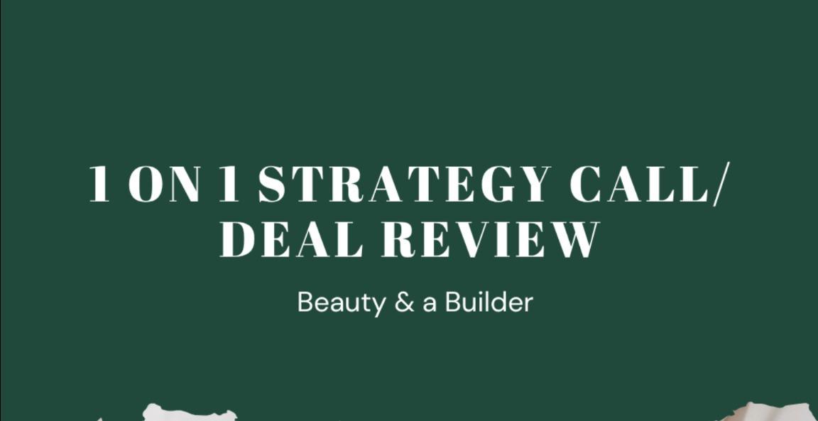 1 Hour Investing Strategy Call 1 On 1 With Tiffany