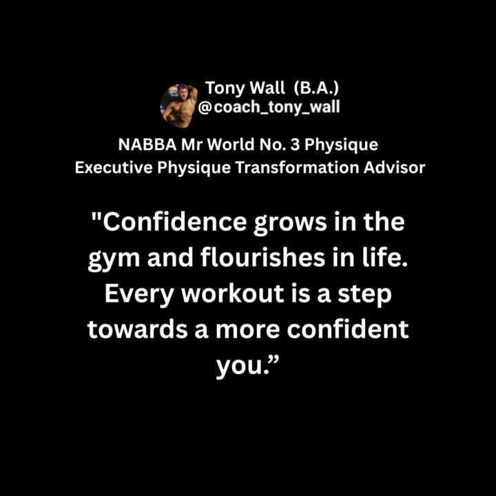 "Confidence grows in the gym and flourishes in life. Every workout is a step towards a more confident you.”