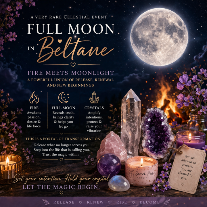 🌕🔥 Full Moon in Scorpio + Beltane — A Powerful Turning Point
