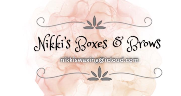 Nikki’s boxes and brows