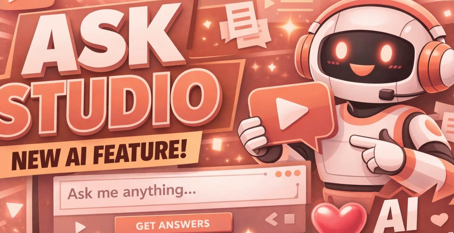 Ask Studio: YouTube's New Ai Tool