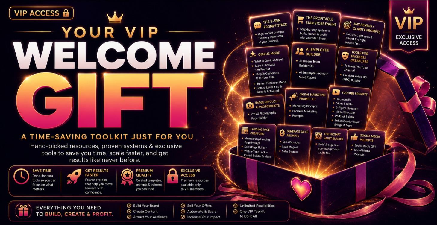 🎁 VIP Member Welcome Gift