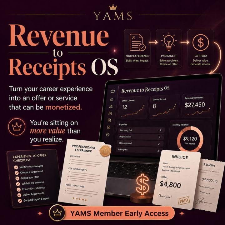You’re Not Starting From Scratch — You’re Sitting on Receipts 💸
