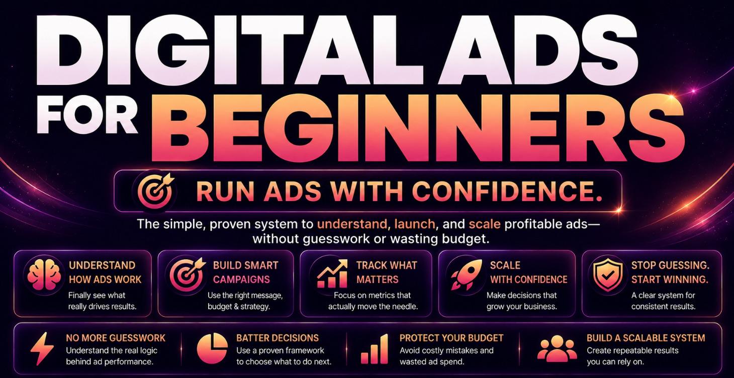 Learn How To Run Ads w/ Confidence