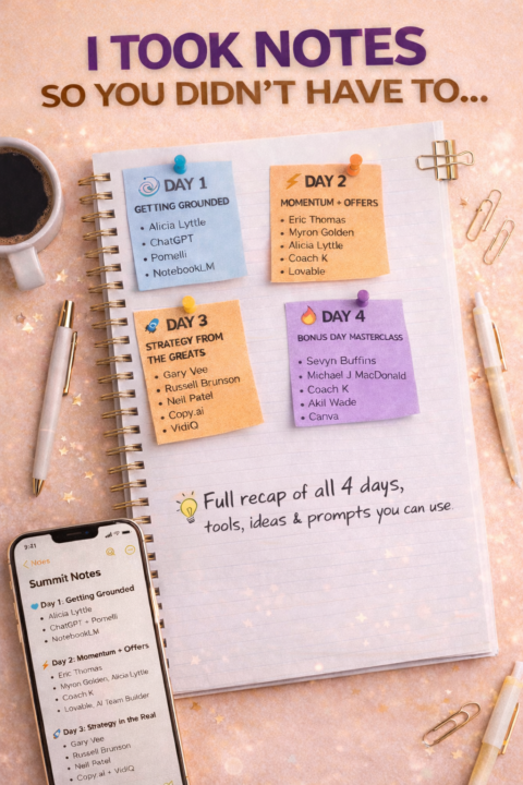 📝 I Took Notes So You Don’t Have To (Ai Business Summit Recap)