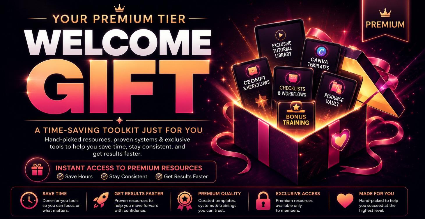 🎁 Premium Member Welcome Gift