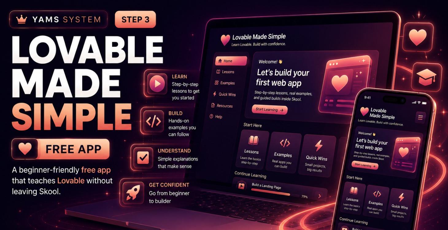 Lovable Made Simple App