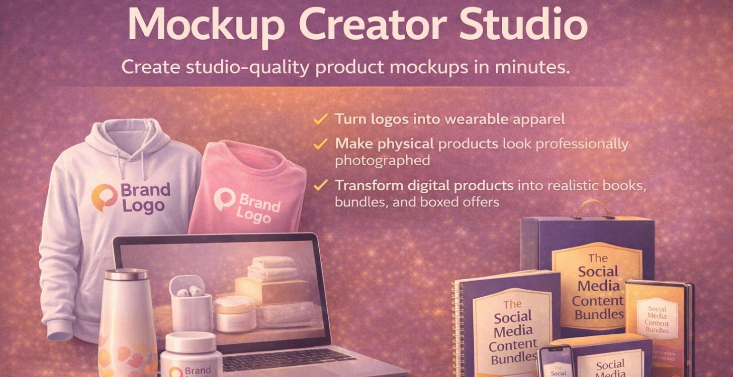 Ai Image Mockup Creator Studio