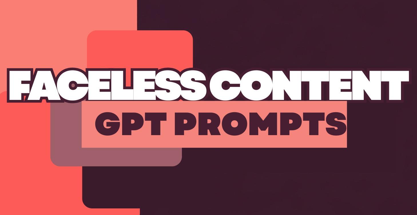 Faceless Content Starter Pack