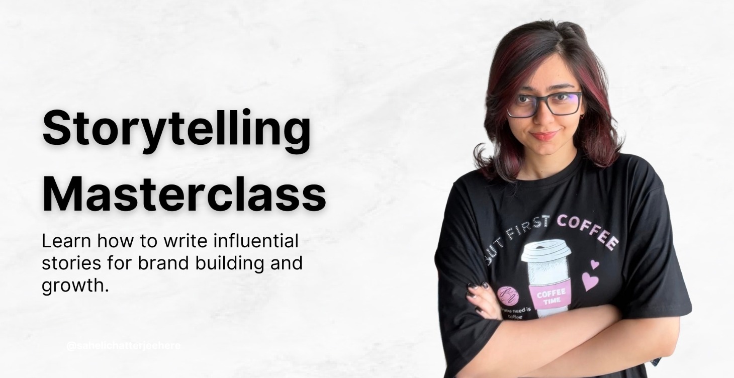 EXCLUSIVE: Storytelling Masterclass