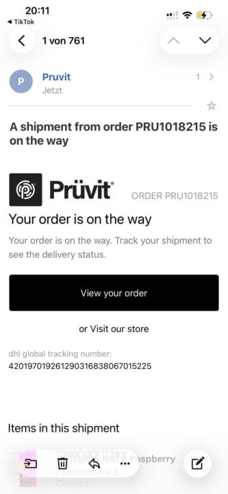 Juri erwartet seine erste Bestellung🤩