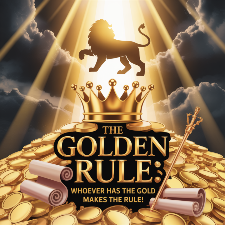 New in Classroom:🔥 THE GOLDEN RULE: Whoever Has the Gold Makes the Rule! 🔥