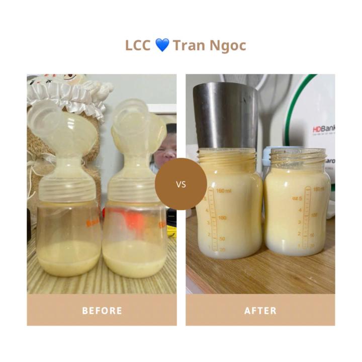 ẢNH BÌNH SỮA LỚP "LẤY SỮA BÉO"