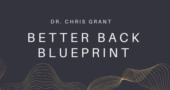Better Back Blueprint