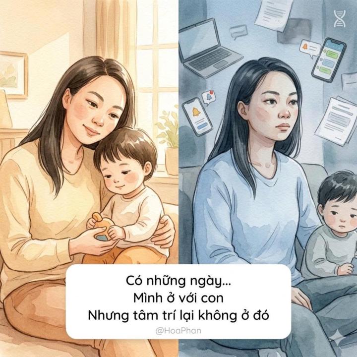 CHỌN SỰ NGHIỆP HAY CHỌN ĐỒNG HÀNH CÙNG CON