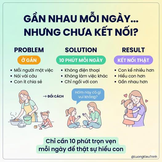 Ở NHÀ VỚI CON MỖI NGÀY… NHƯNG CÓ KHI NÀO BẠN THẤY VẪN CHƯA THẬT SỰ GẦN?