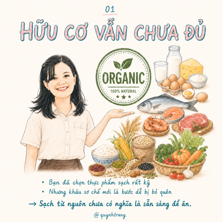 ĂN THỰC PHẨM HỮU CƠ & NGUYÊN VẸN (WHOLE FOOD) - KHÔNG THỂ THIẾU UMIKAI