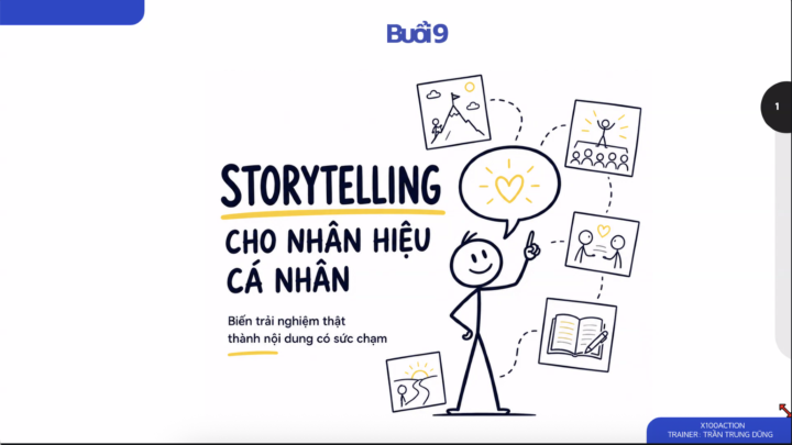 BUỔI 9: Xây dựng câu chuyện cá nhân (Personal Storytelling)