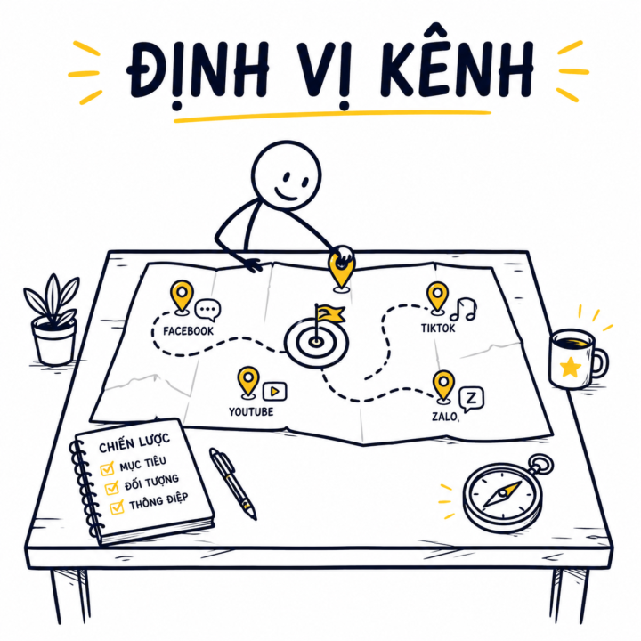 B5: LA BÀN ĐỊNH VỊ KÊNH 