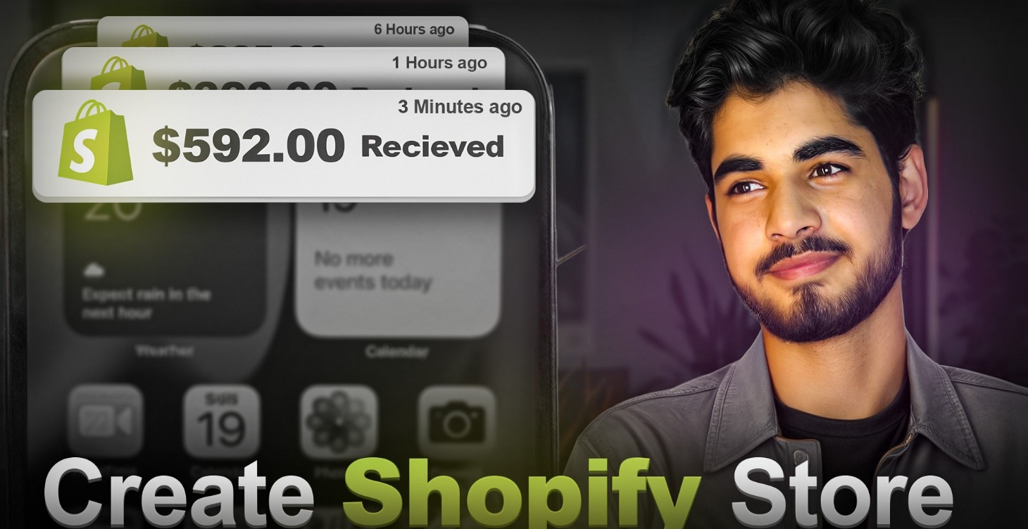 How to create Shopify store and settings.