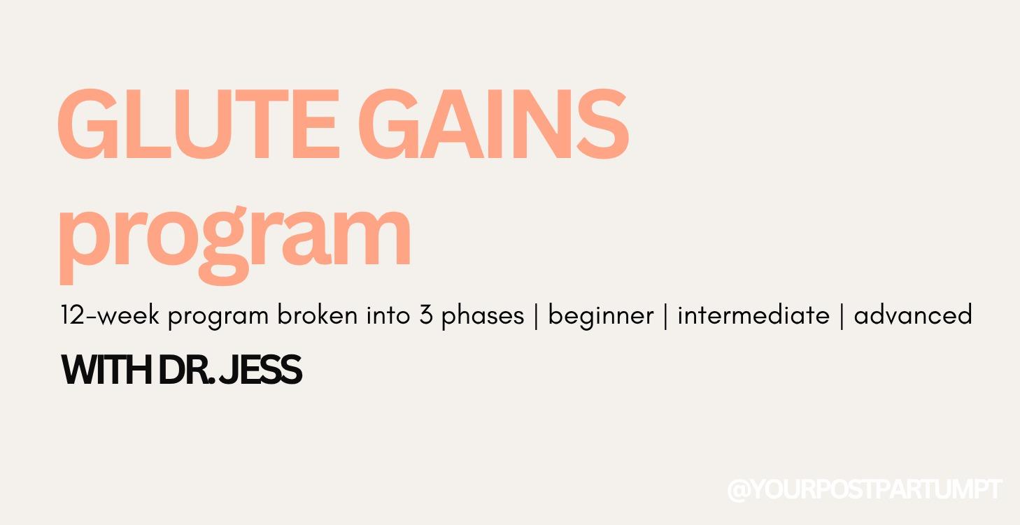 GLUTE Gains (coming in Jan 2026)