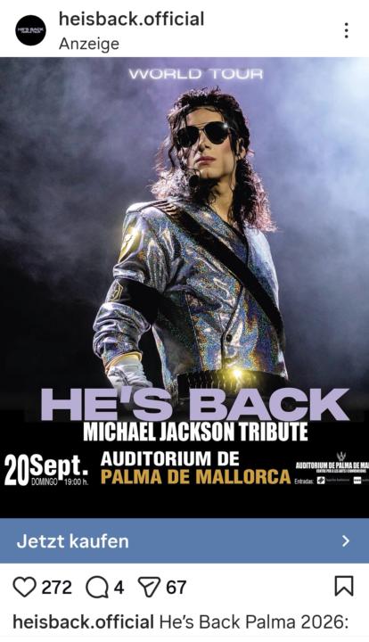 🎤 Michael-Jackson-Fans aufgepasst!