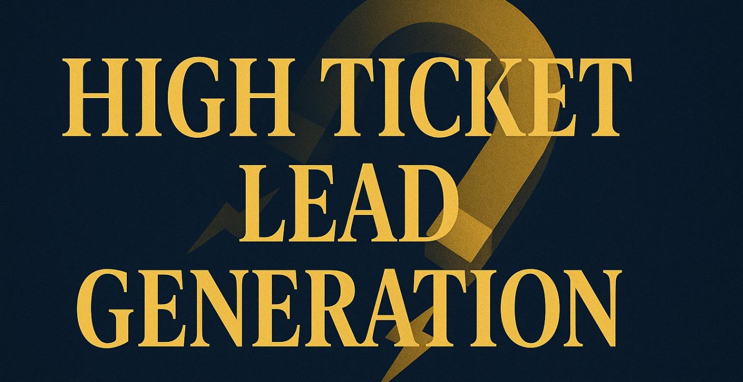 High Ticket Lead Generation