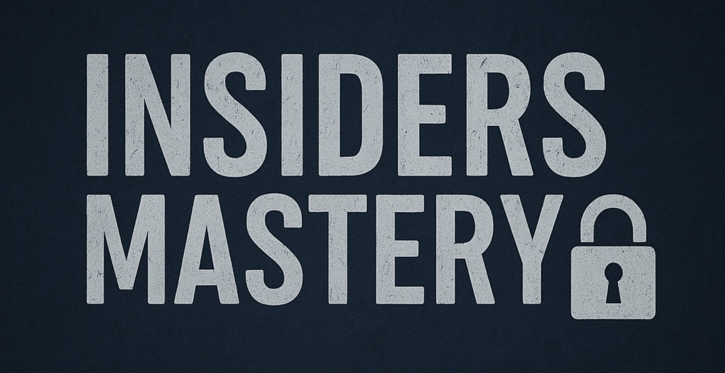 Insiders Masterclass (Premium)