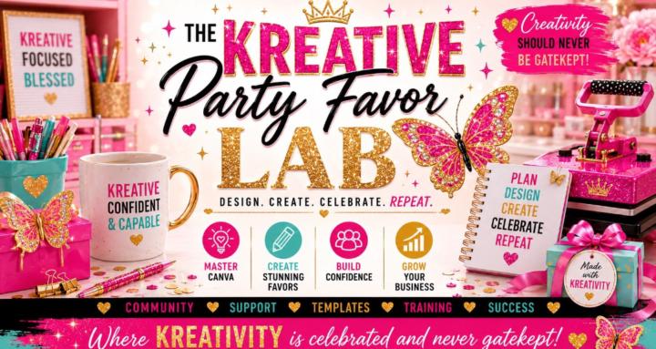 The Kreative Party Favor Lab