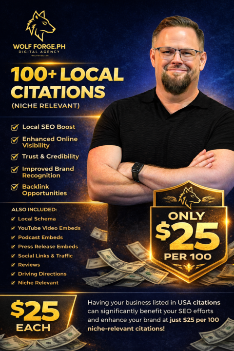 100+ Citations niche relevant