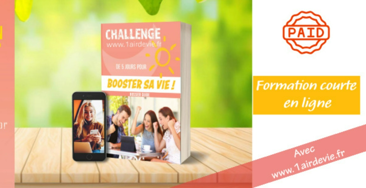 Option Formation en ligne "Booster sa vie !"