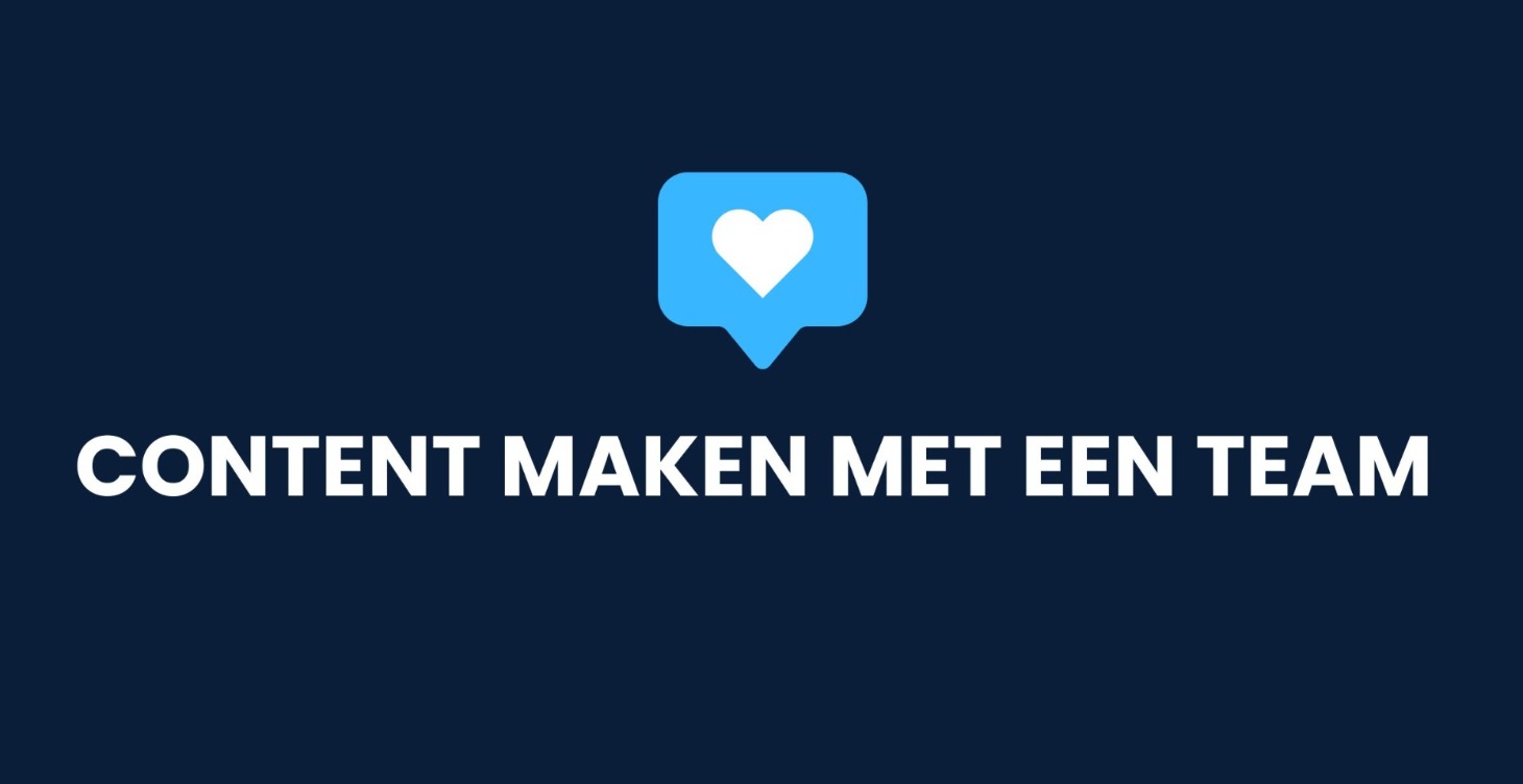 Content maken met een team