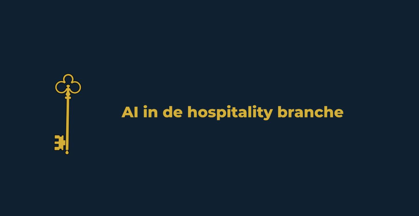 AI in de hospitality brance