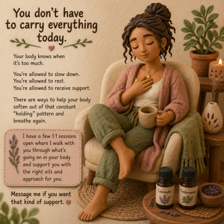 You truly don’t have to carry everything.