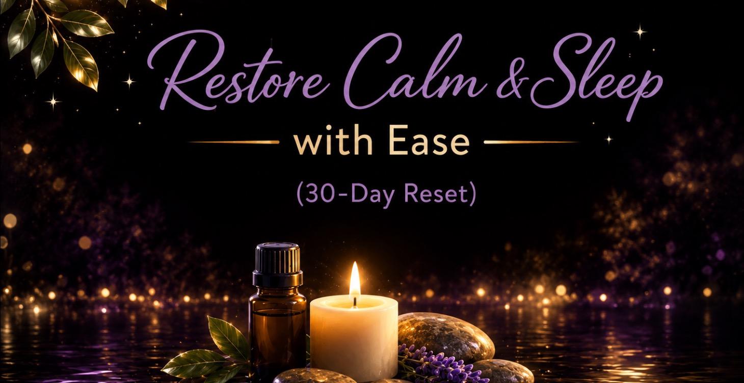 🌸 Restore Calm & Sleep with Ease (30-Day Reset)