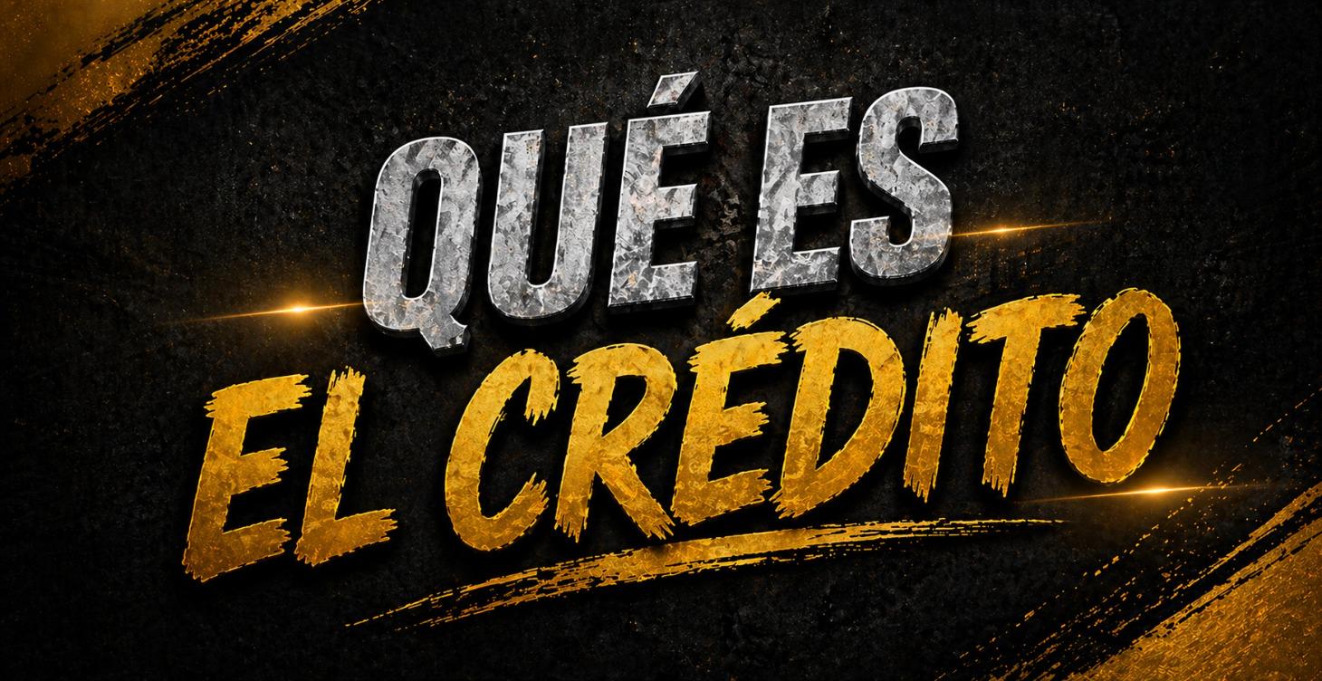 QUE ES EL CRÉDITO