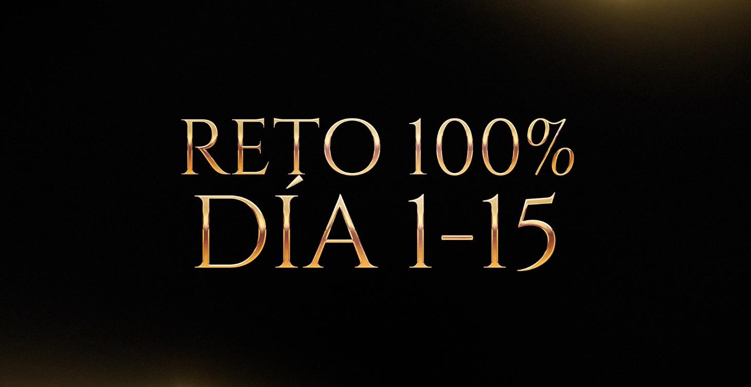 Reprogramación del SER: DIA1 - 15%