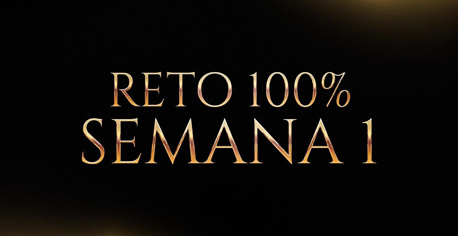 RETO 100% DIA 1-15