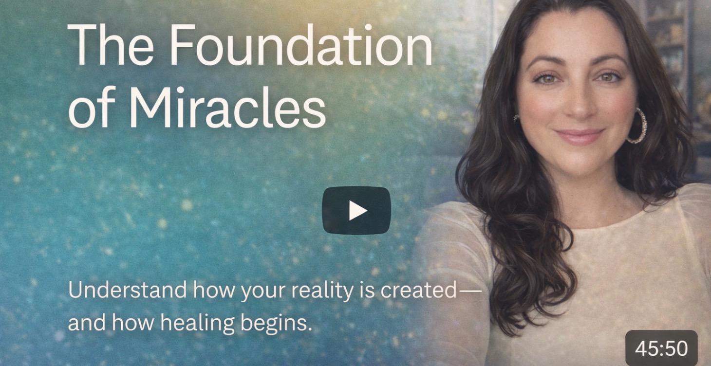 Ascension Psychology- The Foundation of Miracles