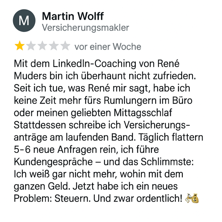 🚨 1-Stern-Bewertung entdeckt – und ich bin SCHOCKIERT!