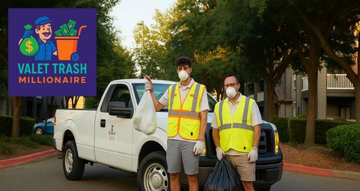 Valet Trash Millionaire