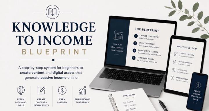 Knowledge to Income Blueprint 