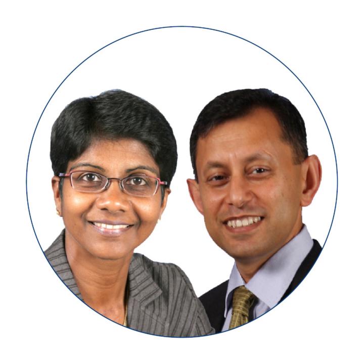 Kam and Yogesh Dahya